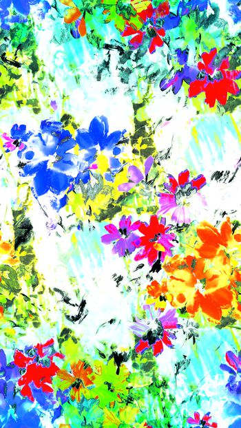 乱花印花华亿平台图片