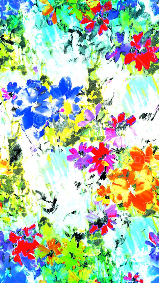 乱花印花华亿平台图片