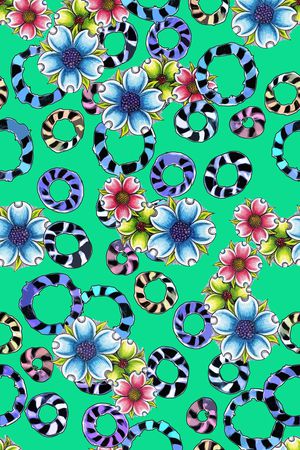 手绘印花华亿平台图片