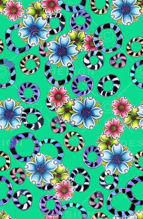 手绘印花华亿平台图片