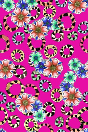 手绘印花华亿平台图片