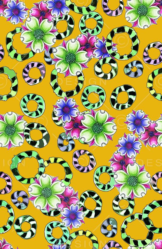 手绘印花华亿平台图片