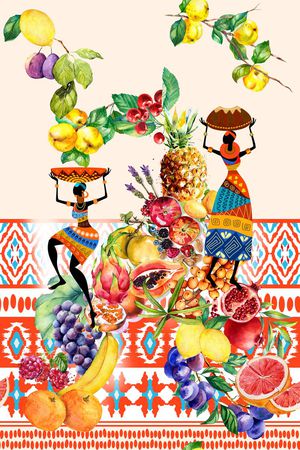 民族风印花华亿平台图片