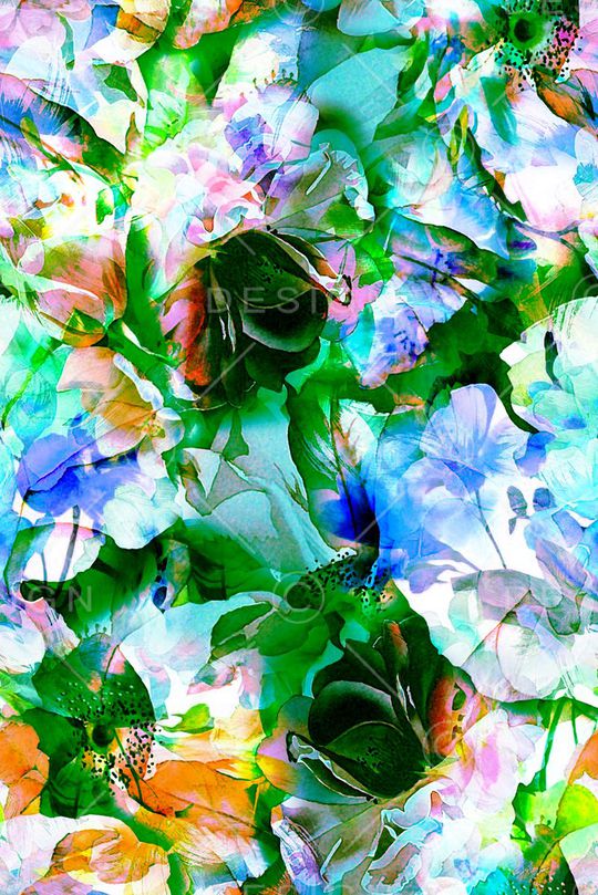 乱花印花华亿平台图片