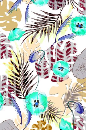 矢量印花华亿平台图片