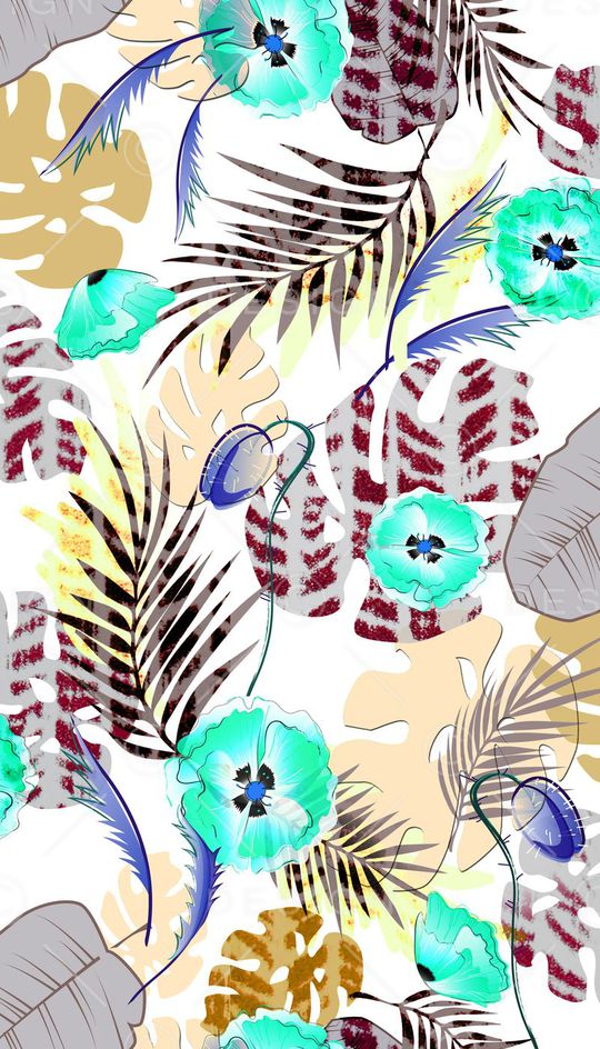 矢量印花华亿平台图片