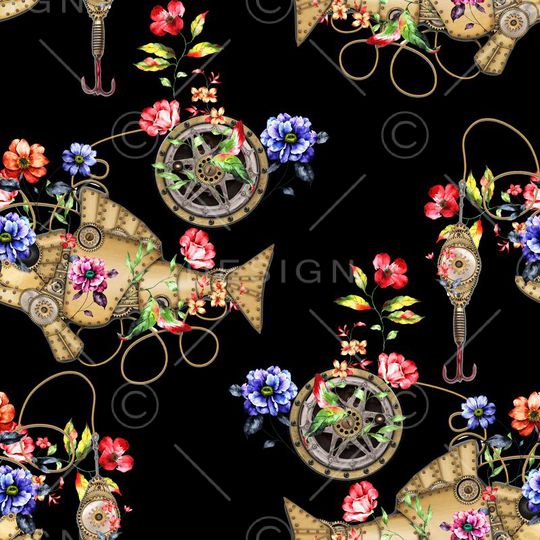 男装花卉印花华亿平台图片