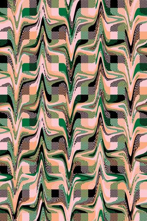 抽象印花华亿平台图片