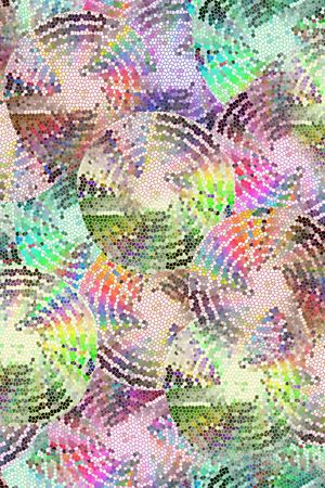 抽象印花华亿平台图片