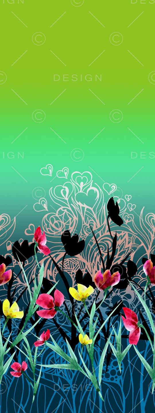 花朵印花华亿平台图片