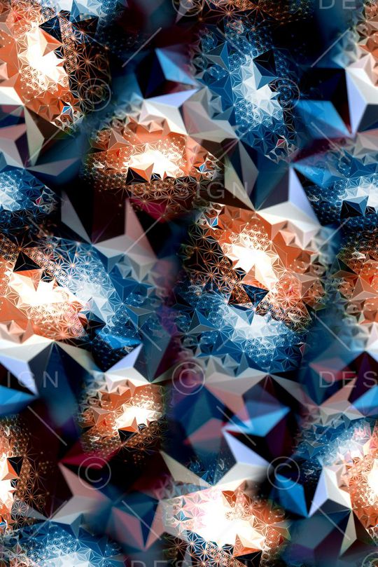 几何印花华亿平台图片