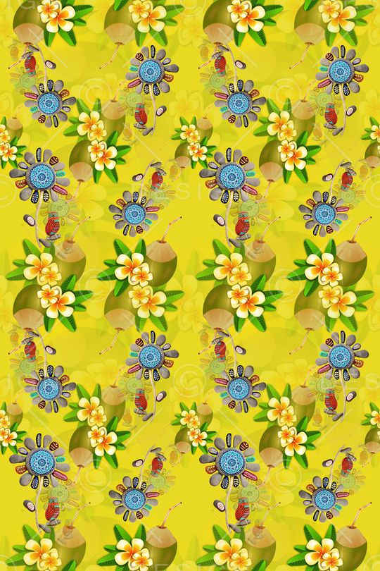 热带海滨度假印花华亿平台图片