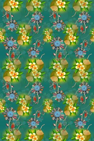 热带海滨度假印花华亿平台图片