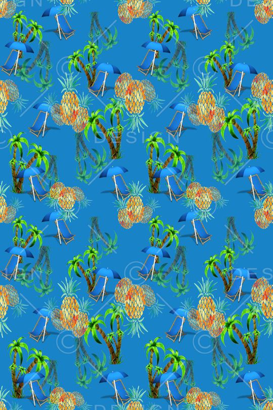 热带海滨度假印花华亿平台图片