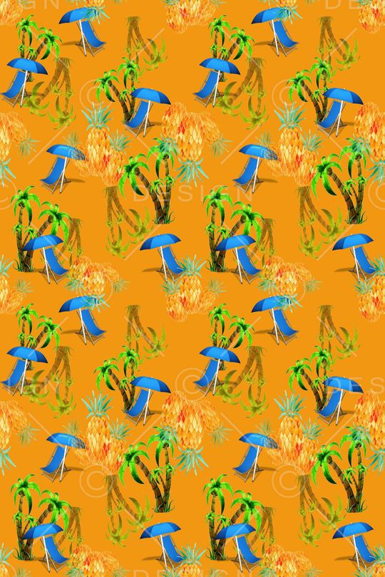 热带海滨度假印花华亿平台图片