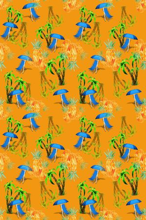 热带海滨度假印花华亿平台图片