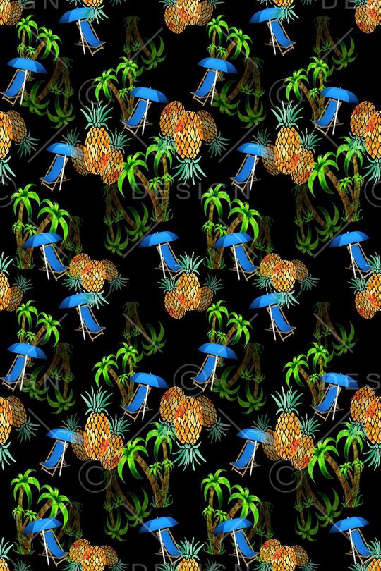 热带海滨度假印花华亿平台图片