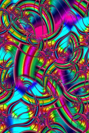 抽象印花华亿平台图片