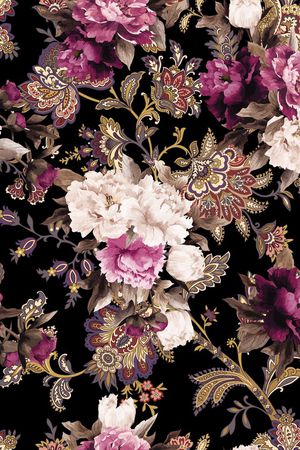 花朵印花华亿平台图片