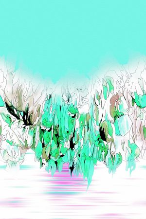 Fei-花纹肌理印花华亿平台图片