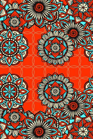 传统民族风印花华亿平台图片