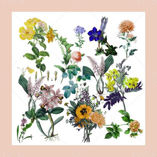 花朵印花华亿平台图片