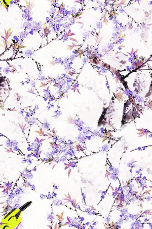 花朵印花华亿平台图片