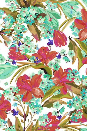 花鸟集印花华亿平台图片