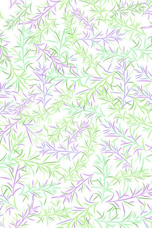 植物图案印花华亿平台图片