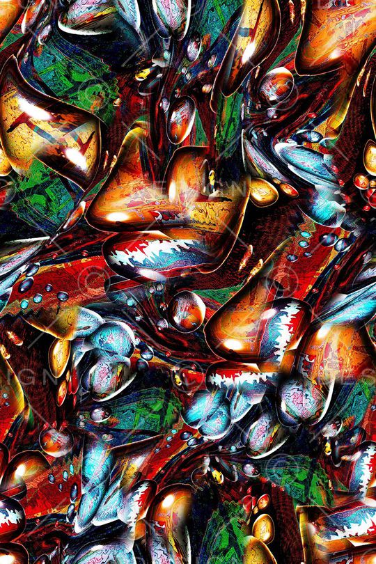 抽象印花华亿平台图片