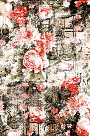 花朵印花华亿平台图片