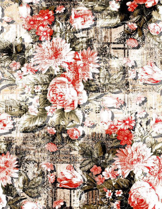 花朵印花华亿平台图片