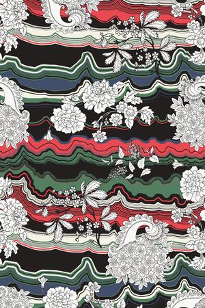 波西米亚印花华亿平台图片