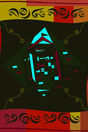 尼泊尔的密藏文化原创神秘风印花华亿平台图片