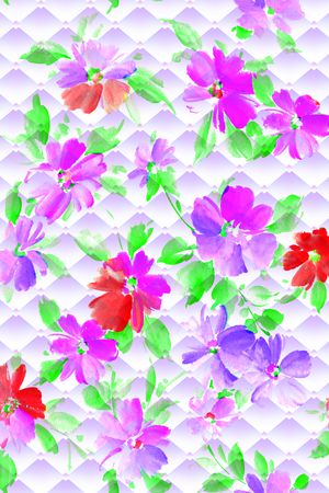 花朵印花华亿平台图片