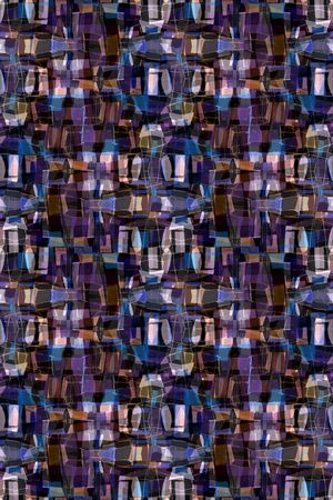 不规则几何印花华亿平台图片