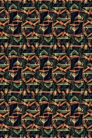 色块印花华亿平台图片