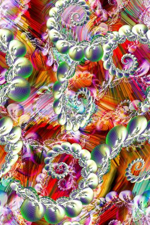 抽象印花华亿平台图片