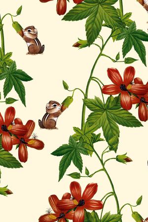 花朵印花华亿平台图片