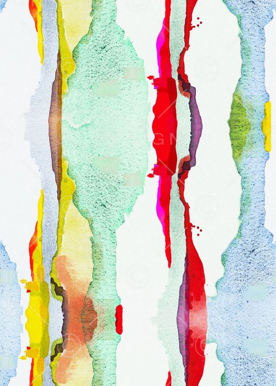 波浪条纹印花华亿平台图片