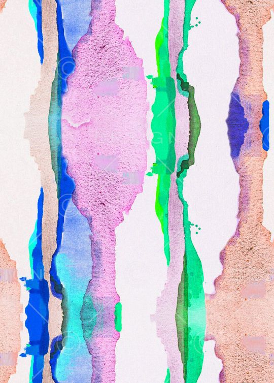 波浪条纹印花华亿平台图片