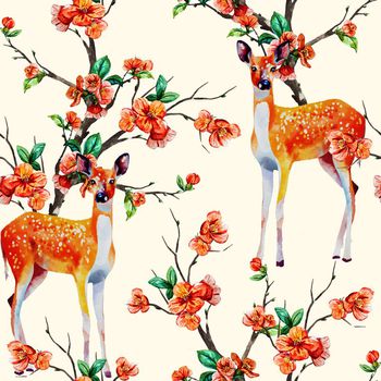 646693-梅花梅花鹿