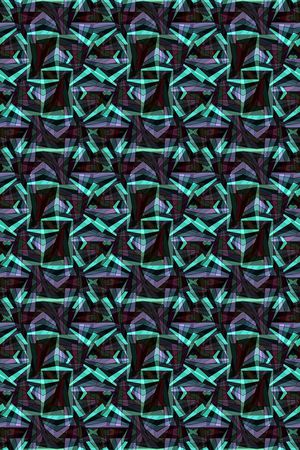 色块印花华亿平台图片