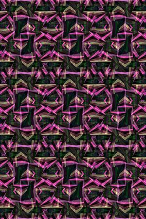 色块印花华亿平台图片