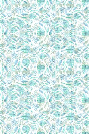 棕榈叶印花华亿平台图片