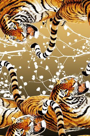 动物印花华亿平台图片