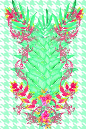 tropical印花华亿平台图片