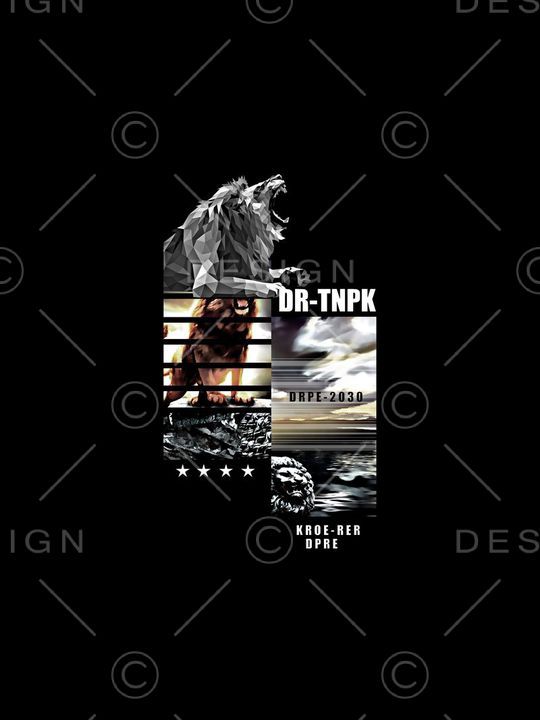 狮子印花华亿平台图片