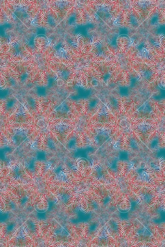 热带植物印花华亿平台图片