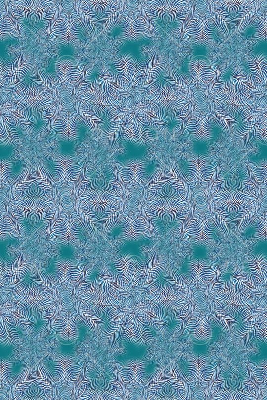 热带植物印花华亿平台图片